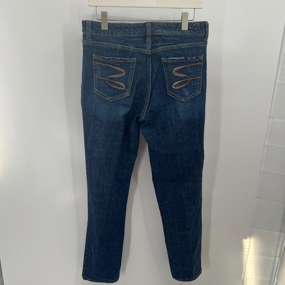 Woman's Seven Straight Blue Jeans Size 8 - Picture 7 of 12